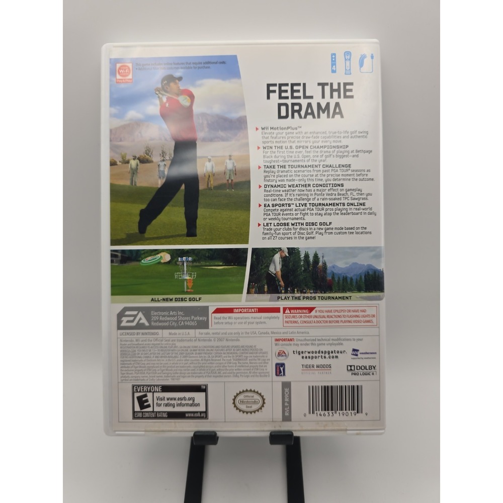 Tiger Woods PGA Tour 10 (Nintendo Wii, 2009) - Picture 2 of 6
